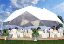 Какой выбрать шатер для мероприятия