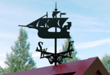 Из чего делают флюгеры и как они устанавливаются на крышу