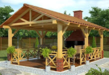 Что нужно учитывать при строительстве беседки из бруса