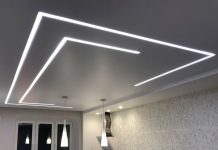 Какие сейчас модно делать натяжные потолки?