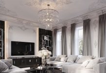 Преображение интерьера с помощью белой лепнины