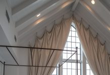 Оформление нестандартных окон с помощью штор