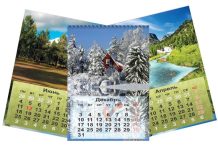 Изготовление перекидных календарей