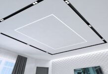 Натяжные потолки: эстетика и практичность