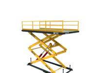 Ножничный подъемник: лучший помощник для строителей и монтажников