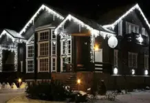 Создайте волшебство: украшение дома гирляндами снаружи к Новому году в Москве и Подмосковье